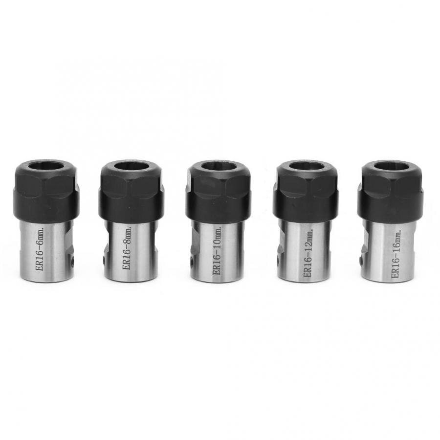 C20-ER16-35L Collet Block Chuck Collet Holder Spindle Motor Shaft Extension Rod Milling Cutter Clamping Tool Bar 6/8/10/12/16mm