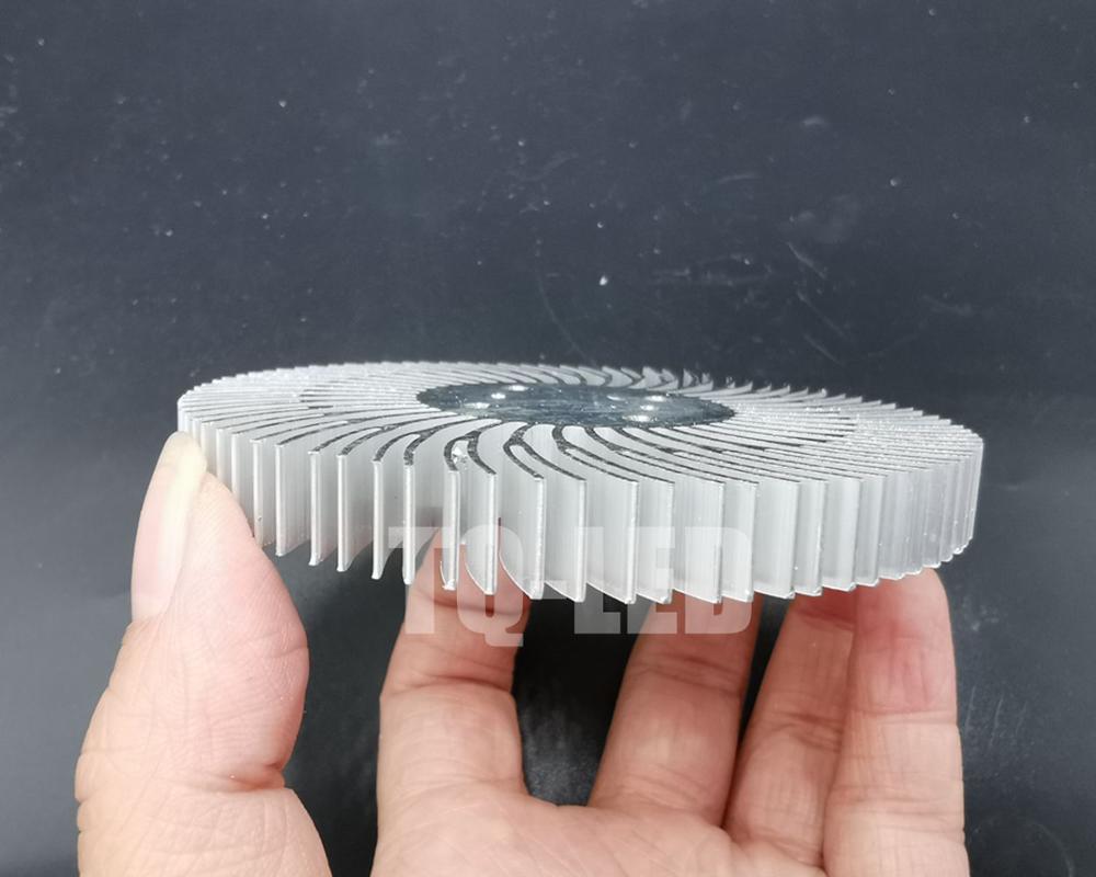 Diameter 90mm Height 10mm Heatsink 10W High Power Led COB Aluminum Radiator