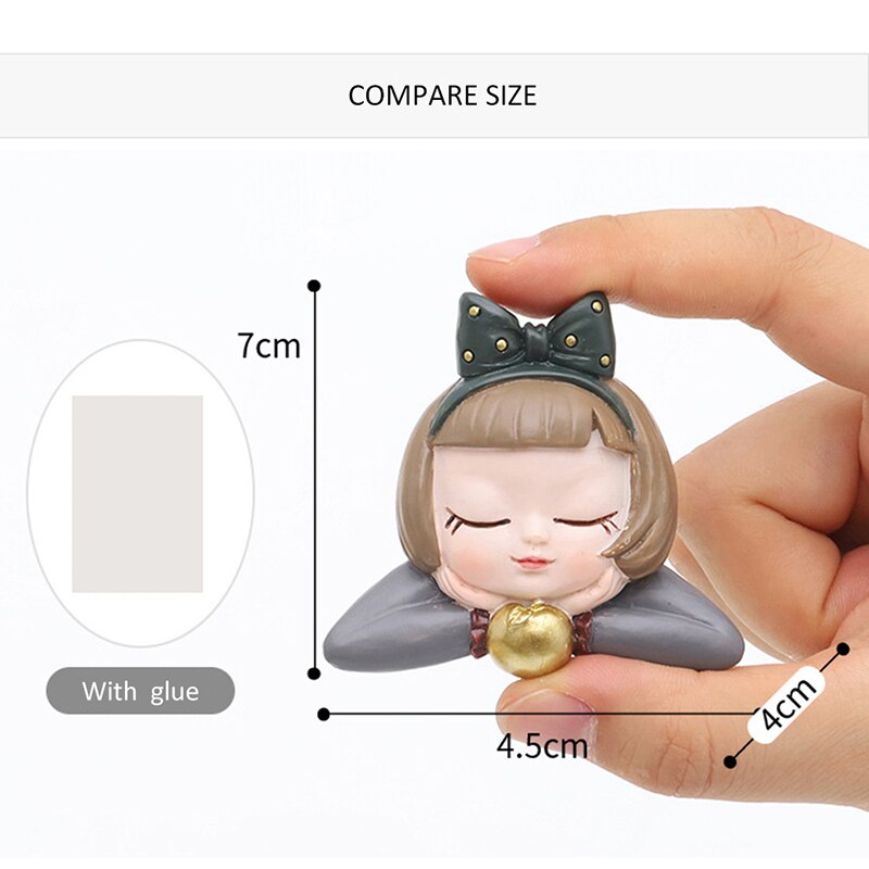 Cartoon Switch Stickers Resin Girls And Boys Switch Cover Room Decor 3D On-off Socket Sticker Wall Light Socket Stickers: 67A4