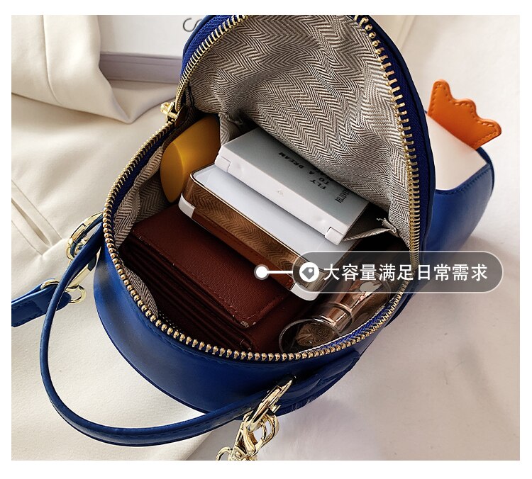 Cute Cartoon Penguin Purses and Handbags for Women Girls Crossbody Bag Leather Female Shoulder Bag