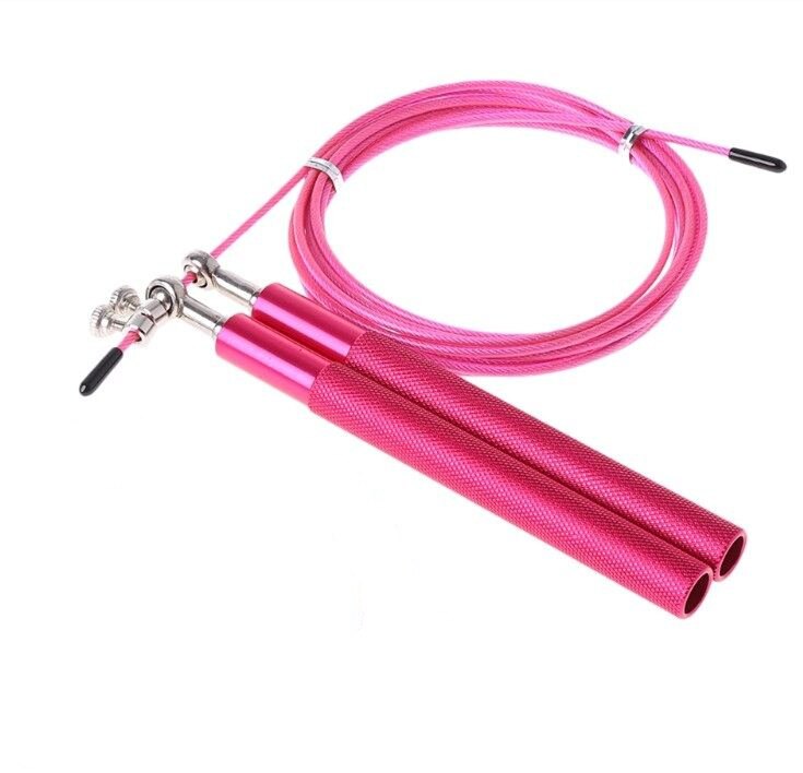 Crossfit fast Jump Rope Skip Speed skipping Ropes with Extra Speed Cable Ball Bearings Home Gym Training