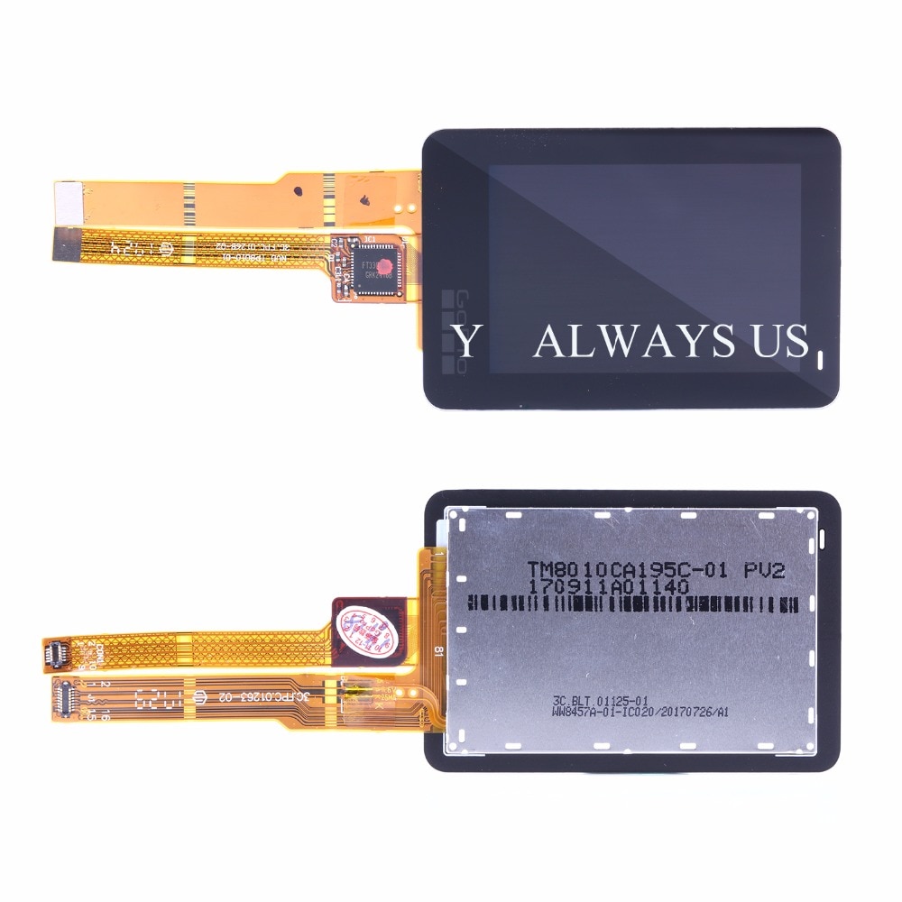 100% Brand Original for Gopro hero 6/7 Touch screen rear LCD for Gopro 6/7 Repair LCD Display Screen Touchscreen fuselage