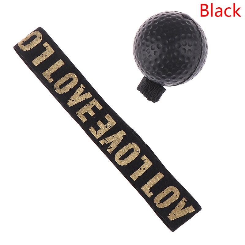 Boxing Reflex Speed Punch Ball Sanda Boxer Raising Reaction Force Hand Eye Training Set Stress Gym Boxing Muay Thai Exercise: black