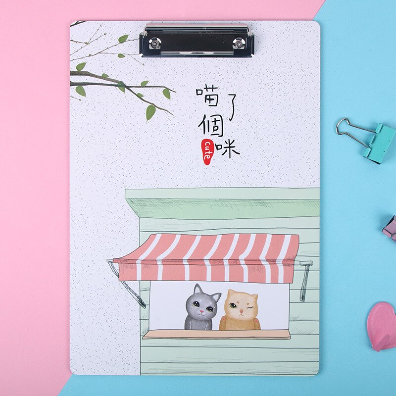 Student paper data folder writing pad drawing board