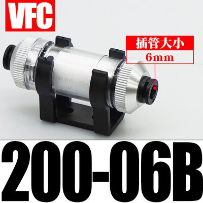 Negativt tryk rør type pneumatisk vakuumfilter vfc 100/ vfc 200-04/06/08/10b zfc 53- b zfc 54- b zfc 74- b zfc 75- b zfc 76- b zfc 77- b: Vfc 200-06b