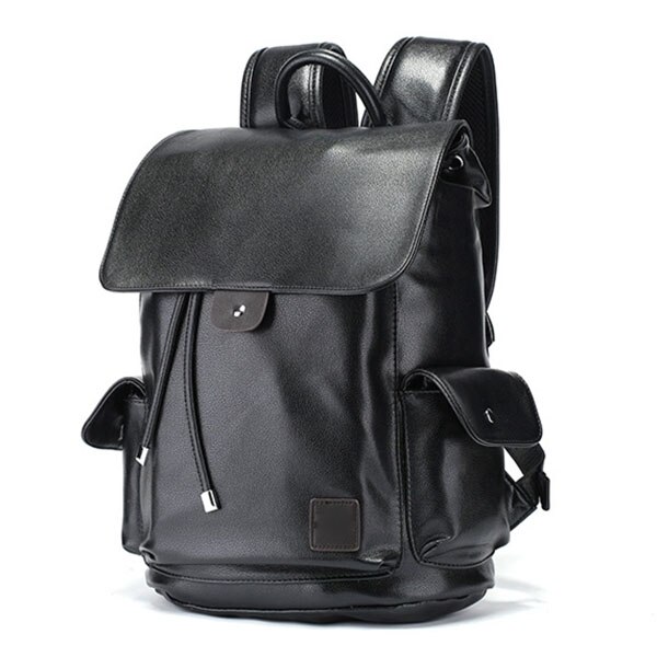 Brand Large Leather Men's Backpacks Shoulder b... – Grandado