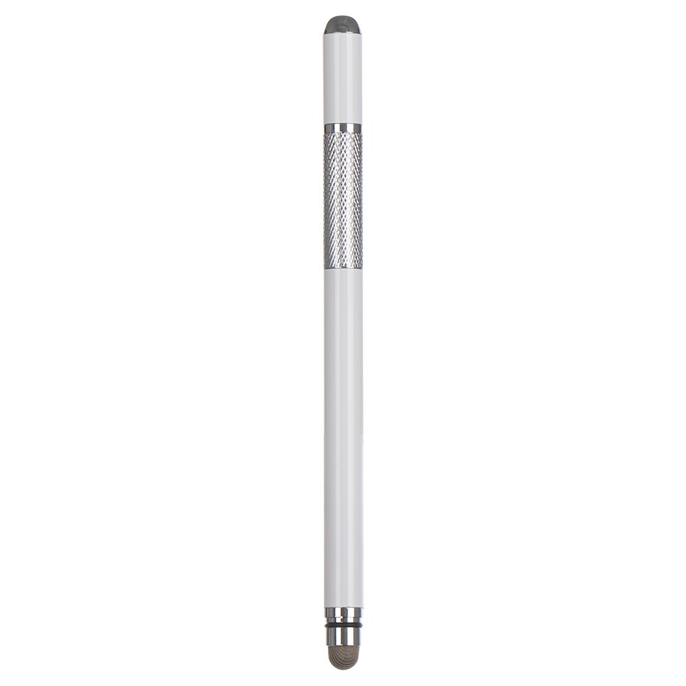 Draagbare Capacitieve Touchscreen Stylus Tekening Pen Universeel Voor Ipad Tablet Voor Iphone Smart Touchpen Accessoires: WHITE