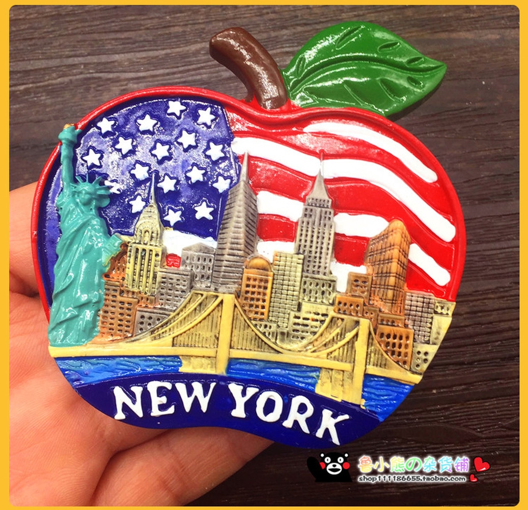 Babelemi usa hollywood york washington dc las vegas havaiji montana san francisco kalifornia matka matkamuistoja jääkaappimagneetti