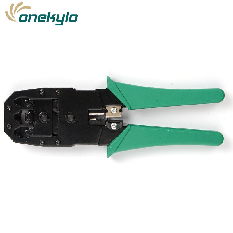 Kit de ferramentas de reparo rj45 rj11 rj12 cat5 cat5e, conserto de rede lan portátil, testador de cabo, alicate de descascar, crimpador de plugue, braçadeira conjunto de pc