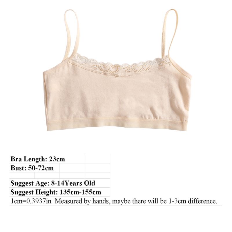 4 pz/lotto di Cotone Giovani Ragazze Reggiseno di Formazione Dei Bambini Bra E Pellicole Per Cofano Bambini Della Maglia Ragazzi Biancheria Intima