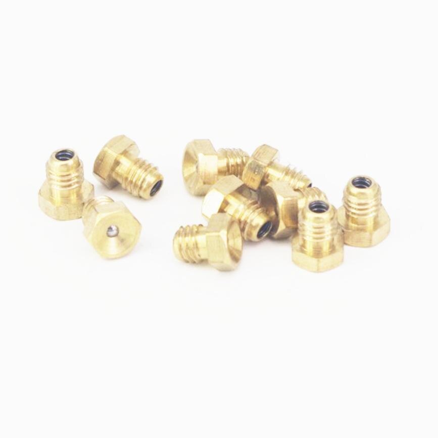 LOT 20 M6x1mm Metric male Thread Flush Straight Grease Zerk Nipple Fitting for machine tool accessory greaseing fittings