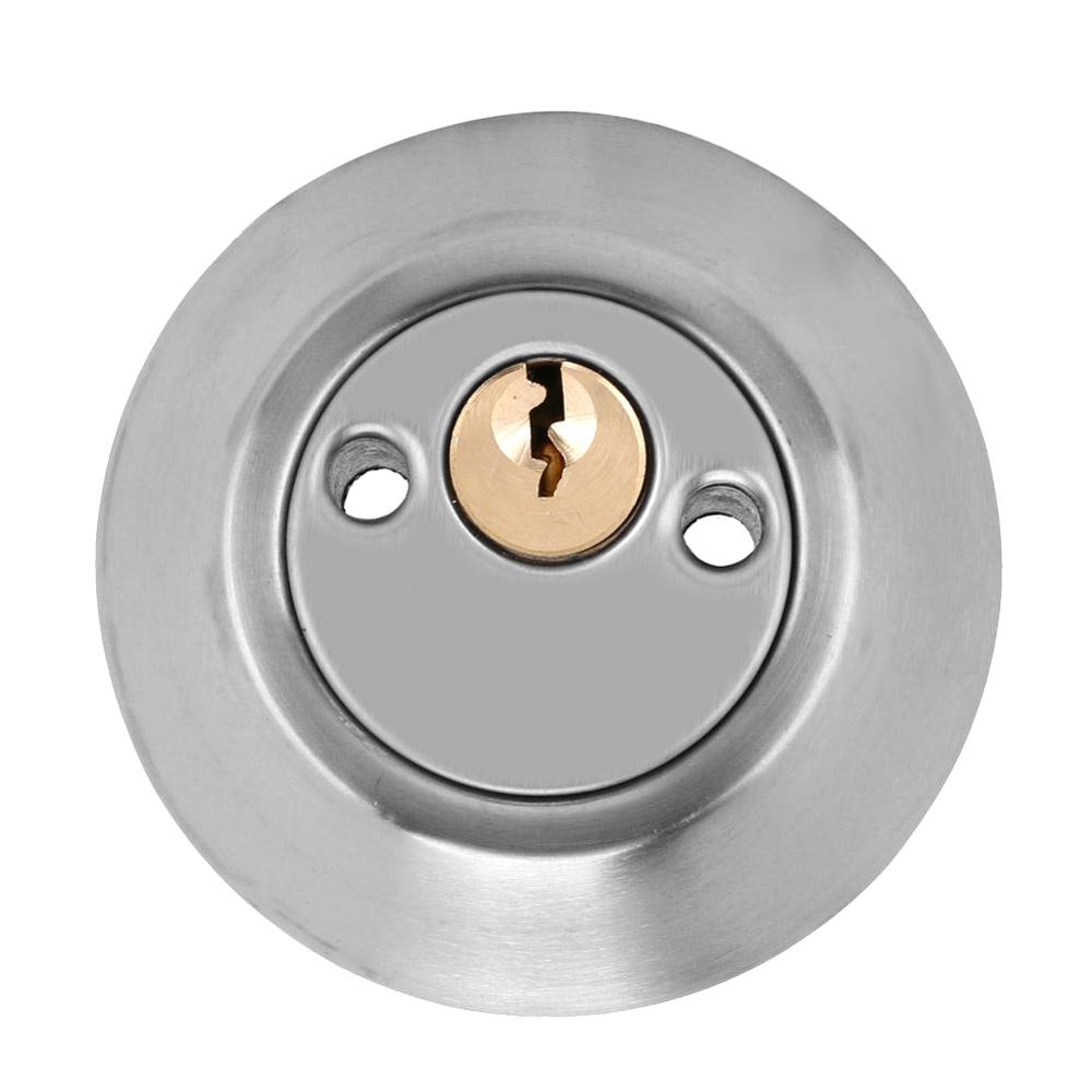 Double Cylinder Steel Security Door Bolt with Lock on Both Side for Wood Doors cerradura inteligente