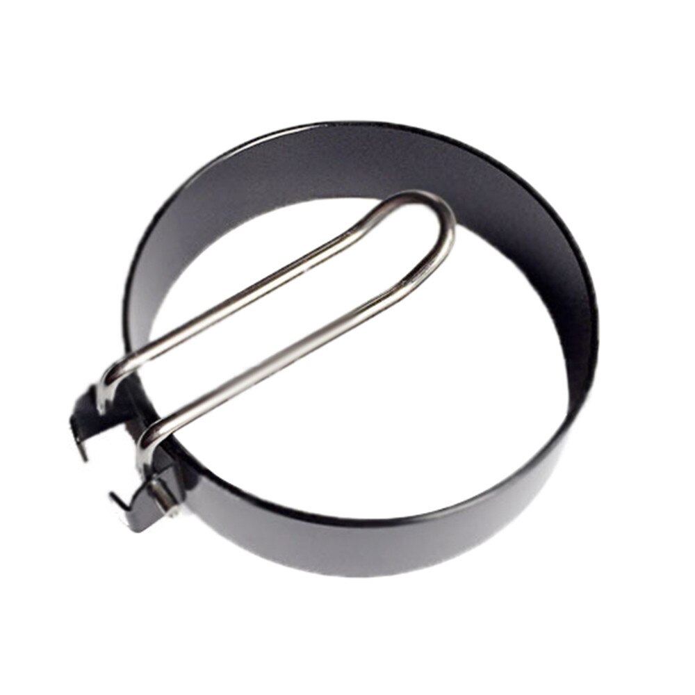 2pc Fried Egg Pancake shaper Stainless Steel Shaper Fried Egg Pancake Ring Circle Mold Heart Shape Kitchen Egg Cooking Tool 3