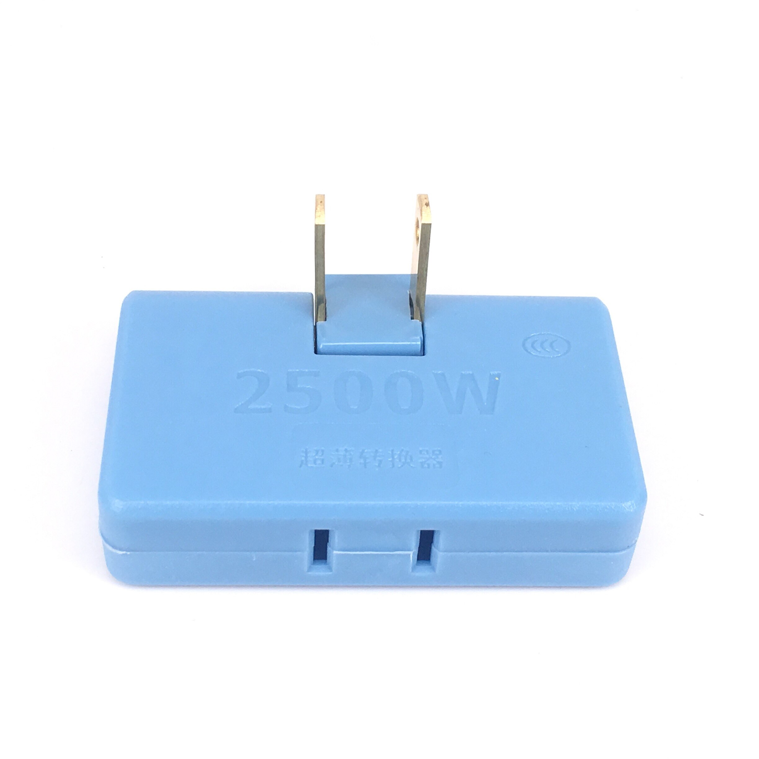 Convertisseur de prise rotatif, Mini adaptateur de sortie sans fil mince, Extension de 180 degrés, pratique