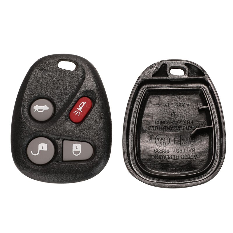 Bilchave 3/4/5/6- knops afstandsbediening sleutelbehuizing voor buick hummer  h3 gmc voor chevrolet colorado isuzu vervangende sleutelbehuizing