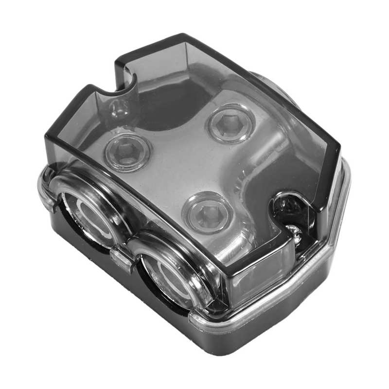 Car Audio Power Supply Distribution 1*0GA In 2*0GA Out Block Splitter