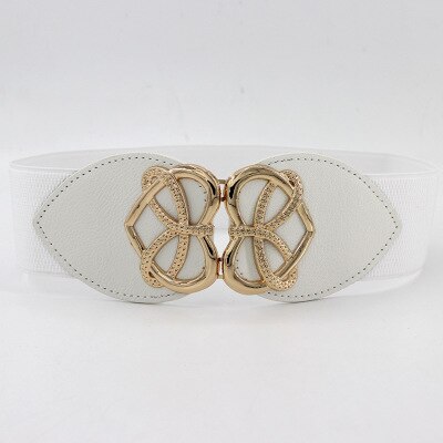 WJIAAA 2 Pack vrouwen skinny stretch riem, elastische taille riem met gouden gesp voor jurk jeans WJIAAA 2 Pack vrouwen skinny stretch riem, elastische taille riem met gouden gesp voor jurk jeans