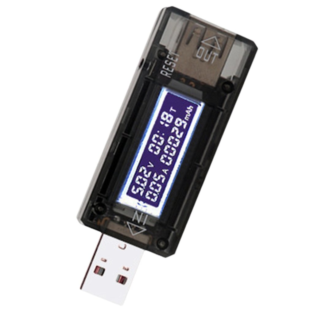 USB Tester DC Energie Meter 3V-9V Digital Voltmeter Voltimetro Volt Meter Energie Bank Wattmeter Spannung Tester arzt Detektor