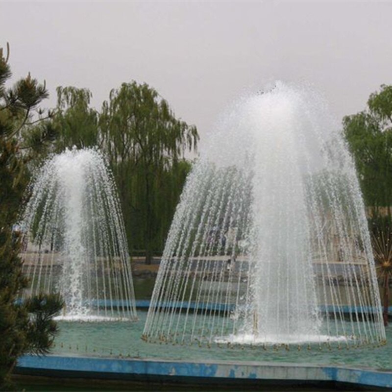 Boquillas de fuente de agua de latón, accesorio ajustable, recto, multidirección, chorro, 1 Uds.