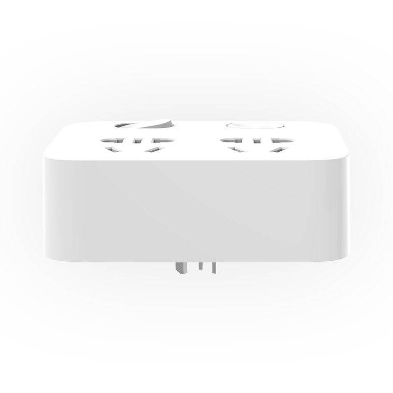 Xiaomi mijia Power Strip 2 Sockets 2 Individual Switches Converter Portable Plug Travel Adapter for Home Office 5V 2A Fast