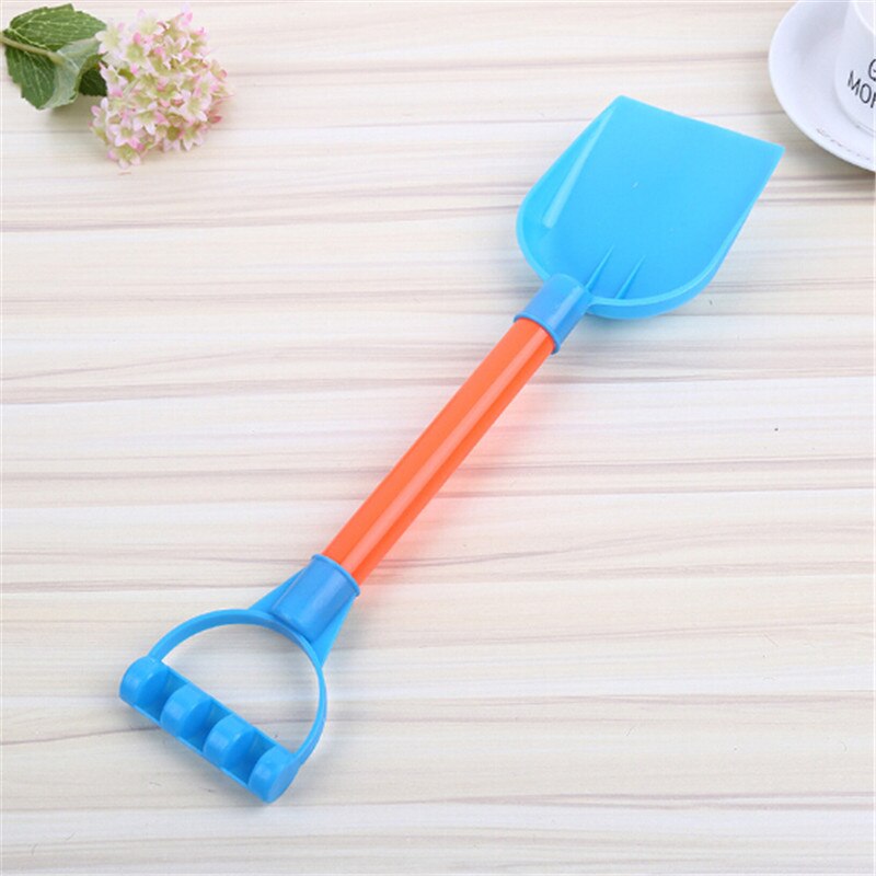 2pcs Kids Sandbeach Zand Strand Schop Speelgoed Kinderen Gekleurde Plastic Schop Model Voor Kinderen Outdoor Sport Strand Dune Tool speelgoed