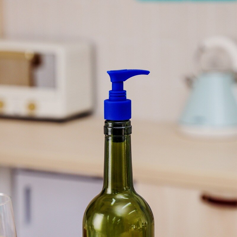 Nozzle Vorm Siliconen Vacuüm Wijnfles Stop Spray Hoofd Modellering Drank Wijn Kurk Plug Party Bar Gereedschap: A