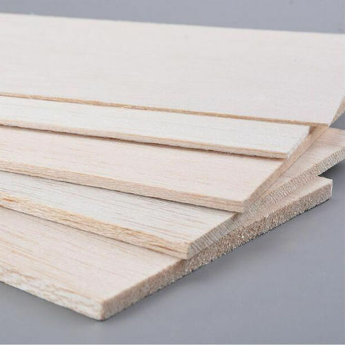Husfly tykke trehåndverksark 1mm ~ 8mm gjør-det-selv-materiale balsa-leker utskjæringe siste tallerken universell til låve modellproduksjon