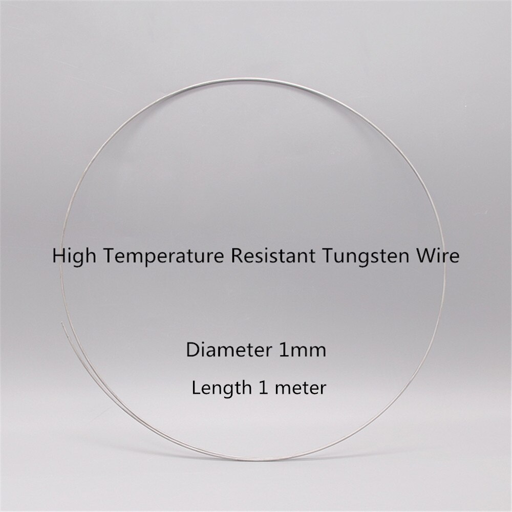 Support de cuisson suspendu réutilisable pour le processus de bijoux en céramique, outil en argile de poterie, fil de tungstène résistant aux hautes températures au choix: Tungsten wire 1mm