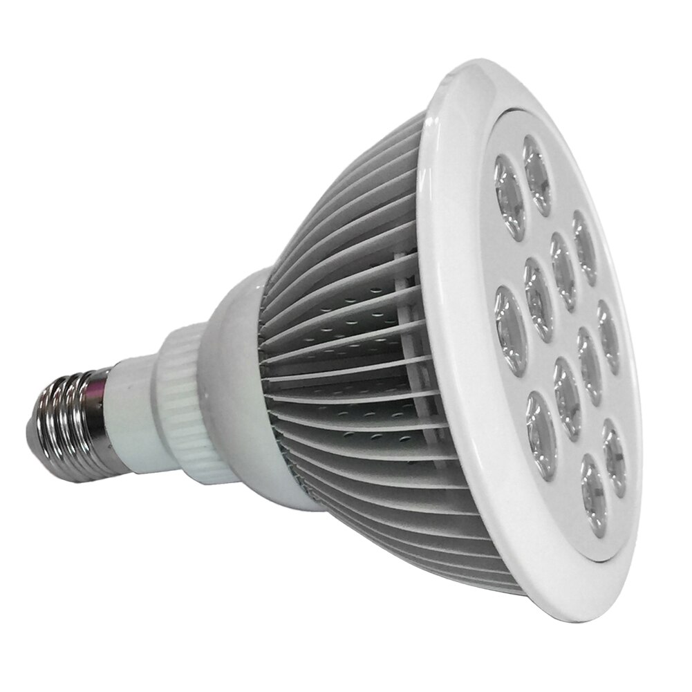 Bombilla LED de 12W-36W E27 Fin para cultivo de plantas hidropónicas de espectro completo
