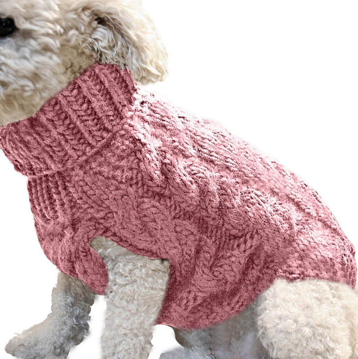 Gebreide kleding voor honden Chihuahua trui voor kleine honden Winterkleding voor Sphinx Kat Hondentrui voor York Warme hondenkleding: S / green