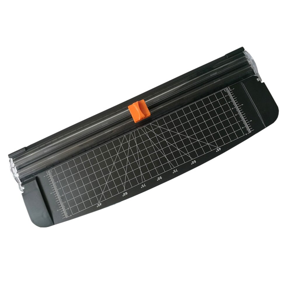 Papier Foto Etikett Scrapbooking Trimmer mit Sicherheit Schutz für Büro Verwenden Papier Trimmer Sicherheit Schneiden matt Herrscher für A4 A5: Weiß