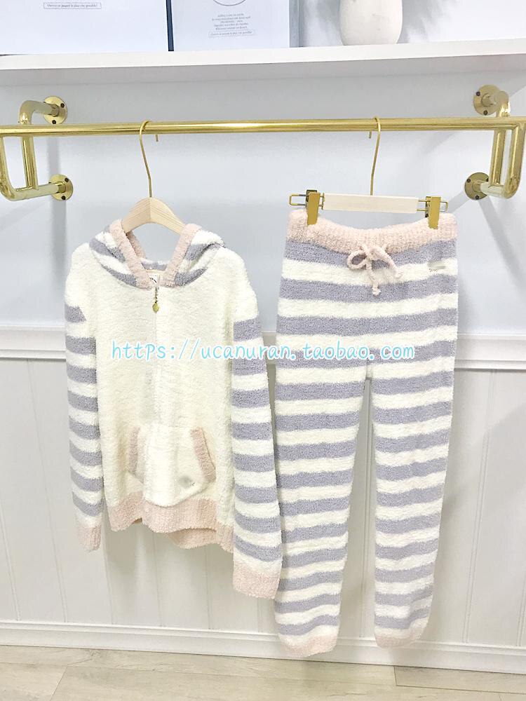 Pijama japonés GP de invierno para mujer, Conjunto de Pijama, Pijama, conjunto de dos piezas, ropa de descanso