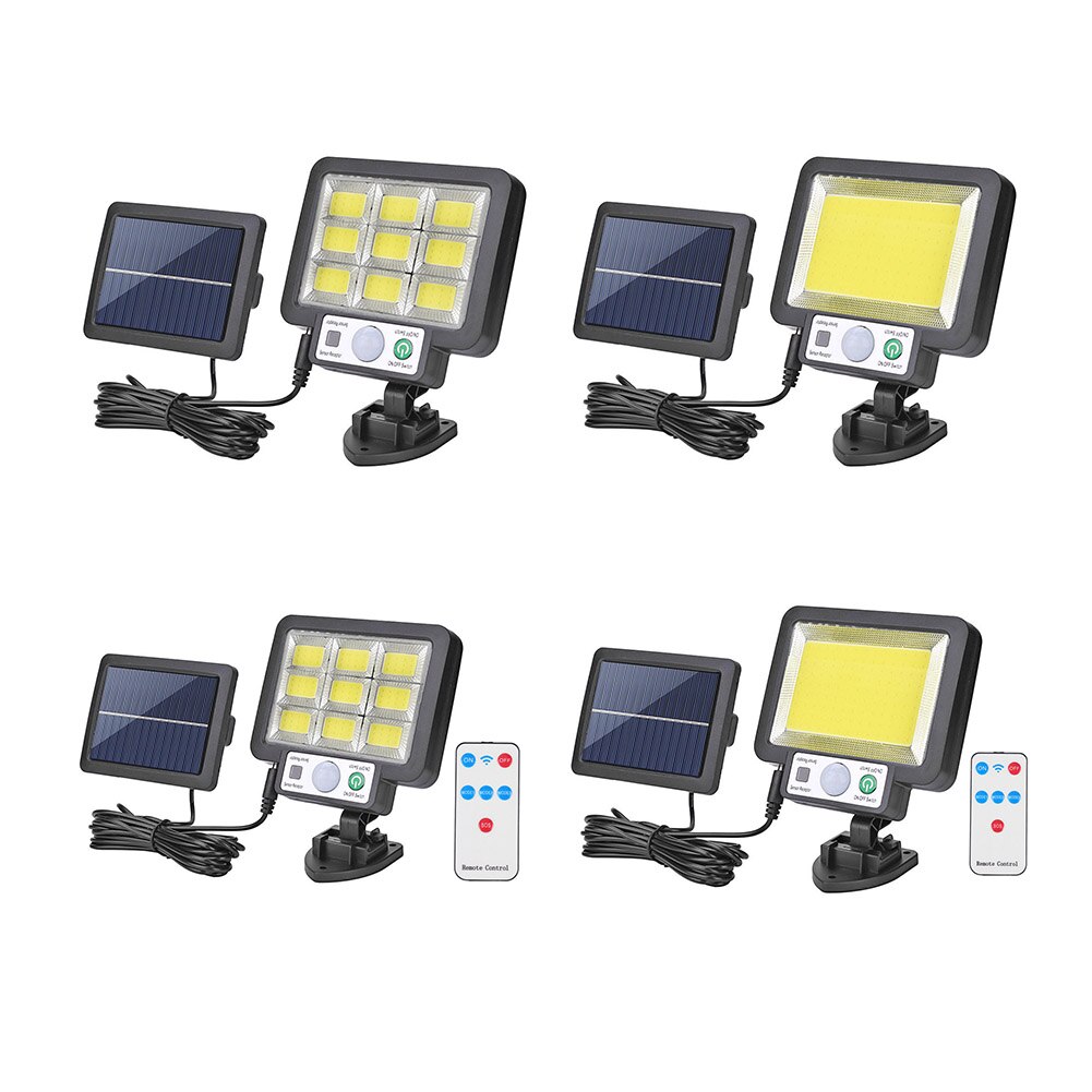 LED Split Solar Wall Light Outdoor Waterproof Motion Sensor Induction Lamp Outdoor Garden Street Driveway Courtyard Aisle Porch