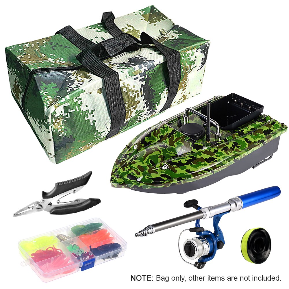 Portable Fishing Carry Bag for Fishing Finder Bait Boat Waterproof Storage Bag Fishing Tackle Bag Kit Storage Bags Accessories