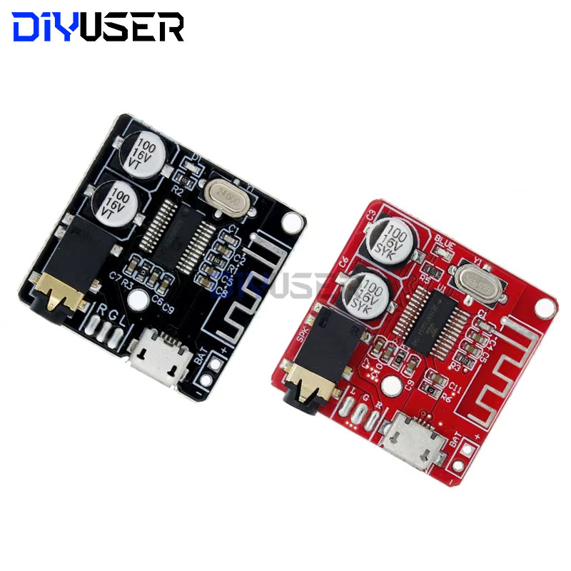 DIYUSER Bluetooth Audio Receiver Board Bluetooth 5.0 MP3 Lossless Decoder Board Draadloze stereomuziekmodule