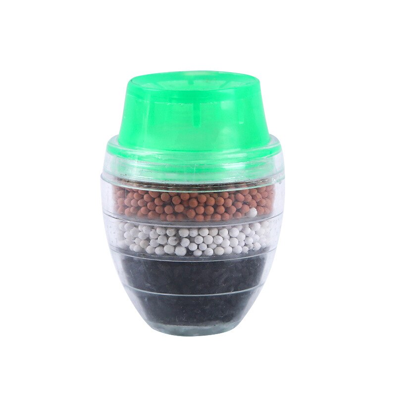 Water Purifier Activated Carbon 5-layer Filter Faucet Tap Filter Tap water Clean Home Improvement: Green