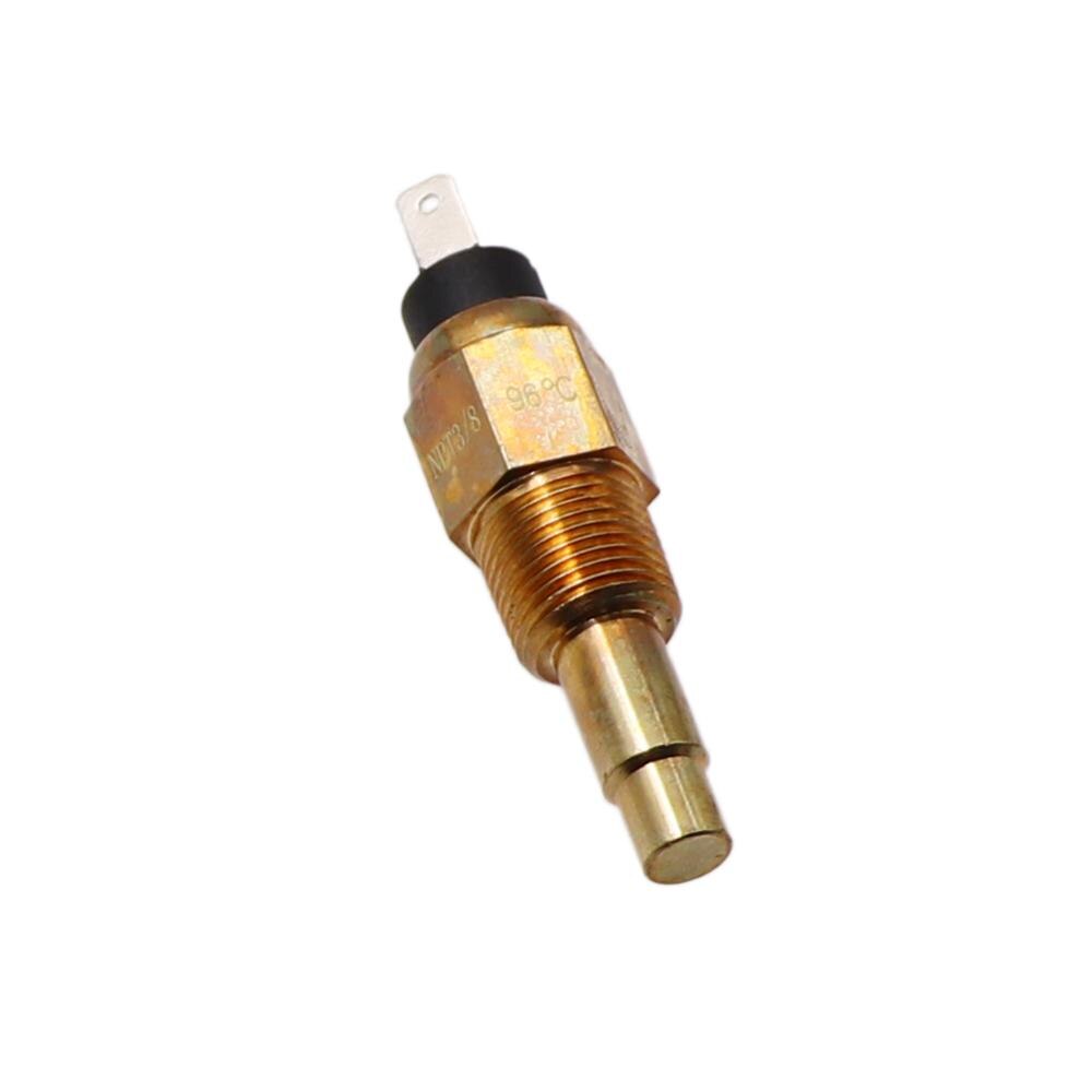 Oil Temperature Sensor NPT-3/8 Sender For Oil Temp Gauges with Temp Alarm 96 degree For Electrical Truck Marine Engine