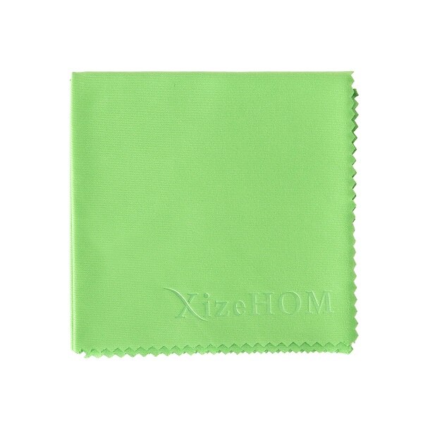 XizeHOM 30*30 cm/2 Stck groß Mikrofaser Reinigung Tücher Kamera Objektiv Auge/Gläser GPS/Computer sauber Wischen Kleidung Reiniger: Grün