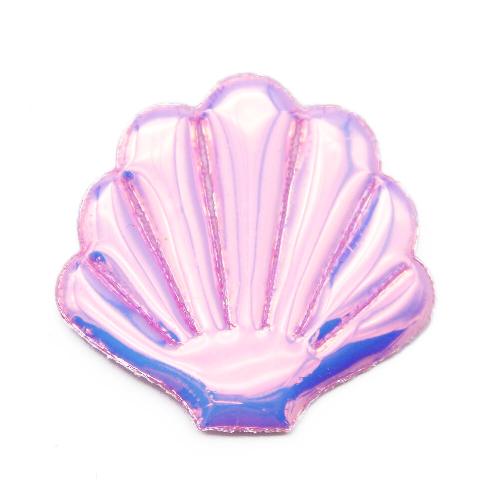 50 stuks 40*40mm Effen Kleur PU Spiegel Shell DIY Sieraden Accessoires Projecten Handgemaakte Materialen, 50Yc8049