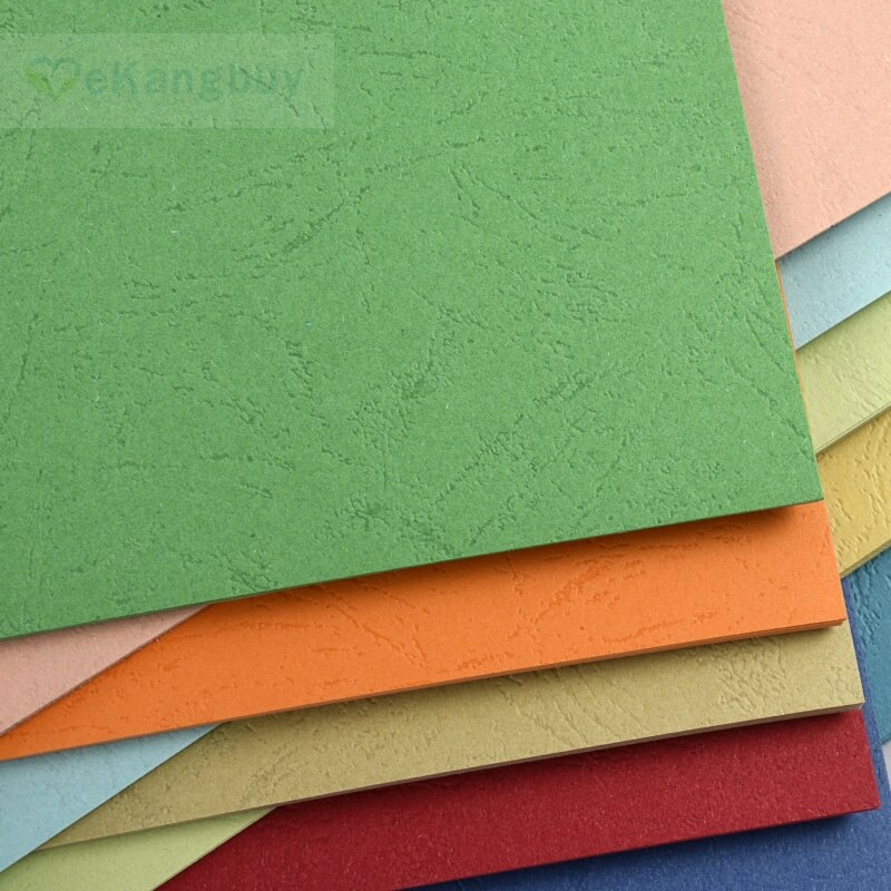 Papier gaufré A4, papier artisanal, 160g 230g, 10 couleurs/ensemble