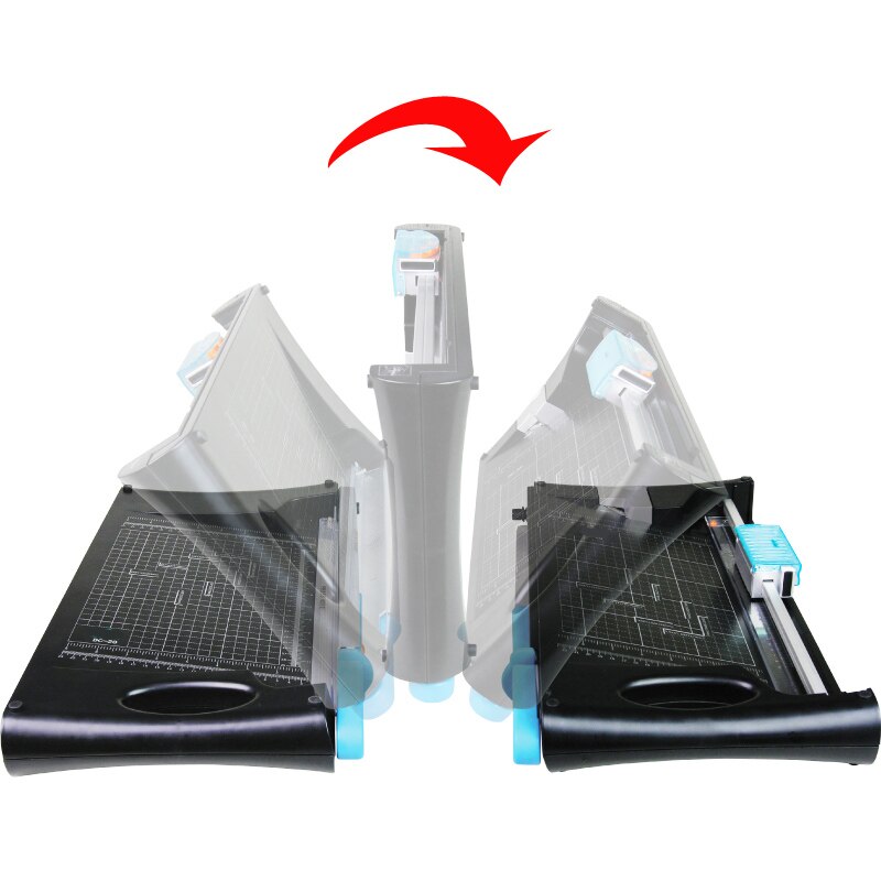 Portable Multifunctional Paper Cutter All-In-One Paper Machine Creasing Machine Grid Positioning Convenient Cutting