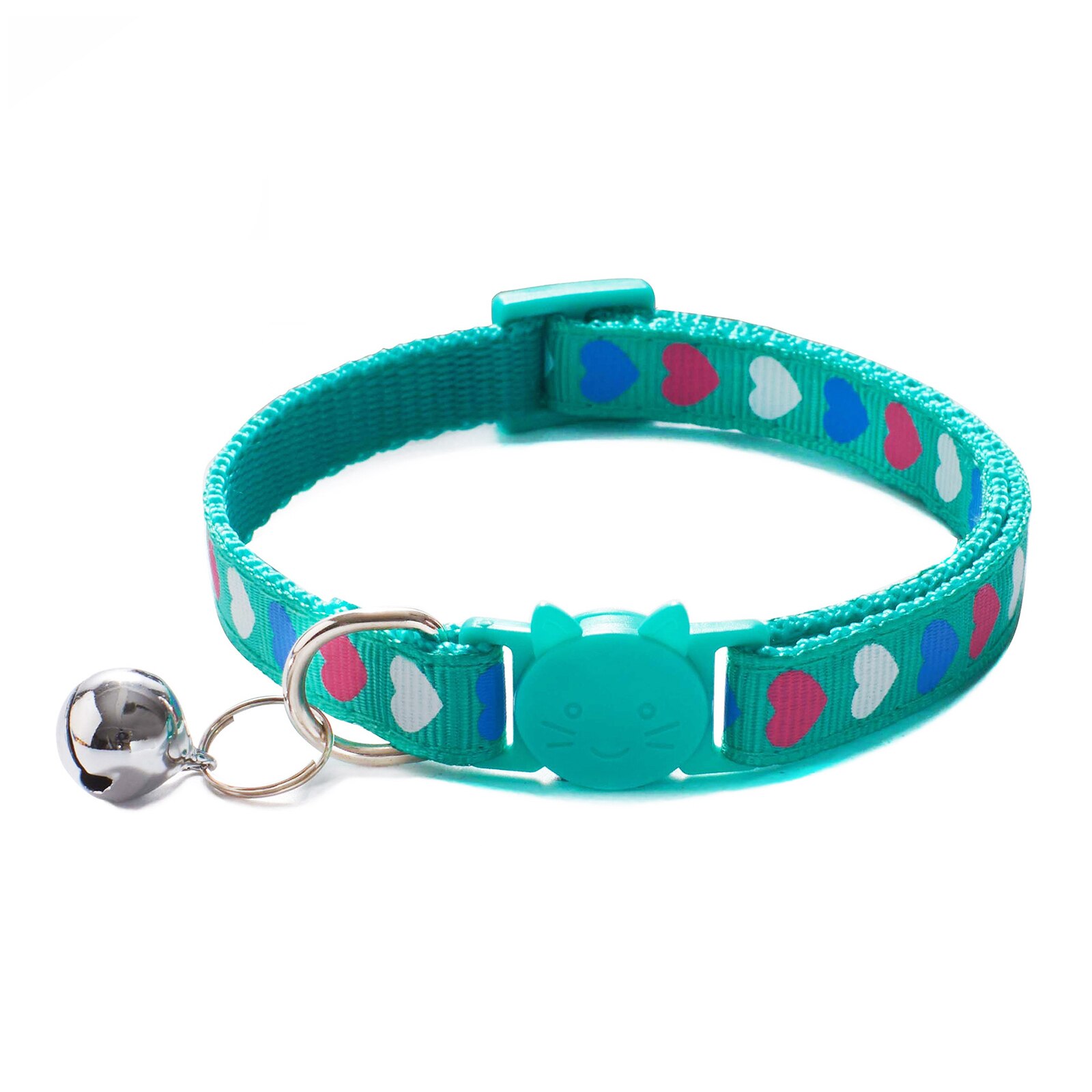 Collar para mascotas con cascabel, para perros y gatos pequeños, ajustable, accesorios de seguridad