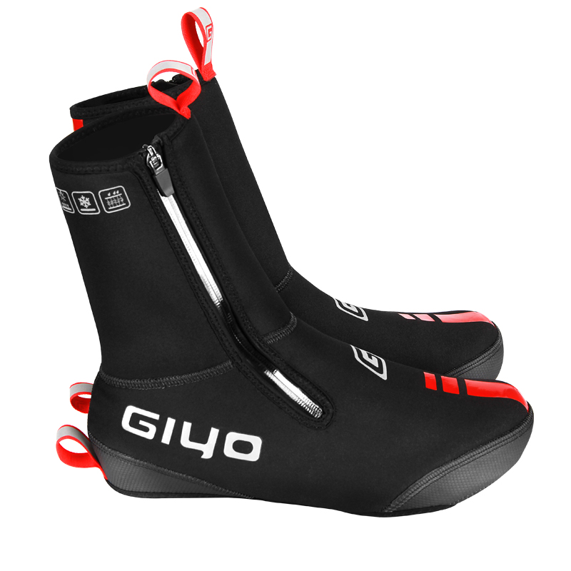 Fahrrad-Überschuhe, MTB-Schuhe, Stiefelüberzüge, Winter, warm, Thermo-Neopren-Überschuhe, wasserdichte Fahrrad-Überschuhe unter 0 ° Temp
