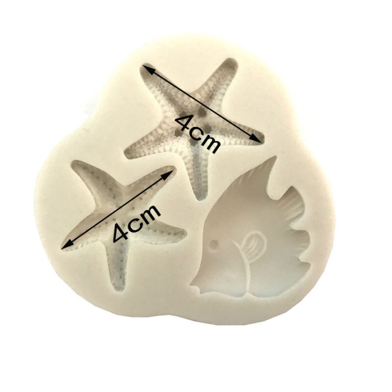 Siliconen Mal Schelp Schelp Bruiloft Decoratie Fondant Cake Decorating Bakken Tool Bakvormen Pudding: 2