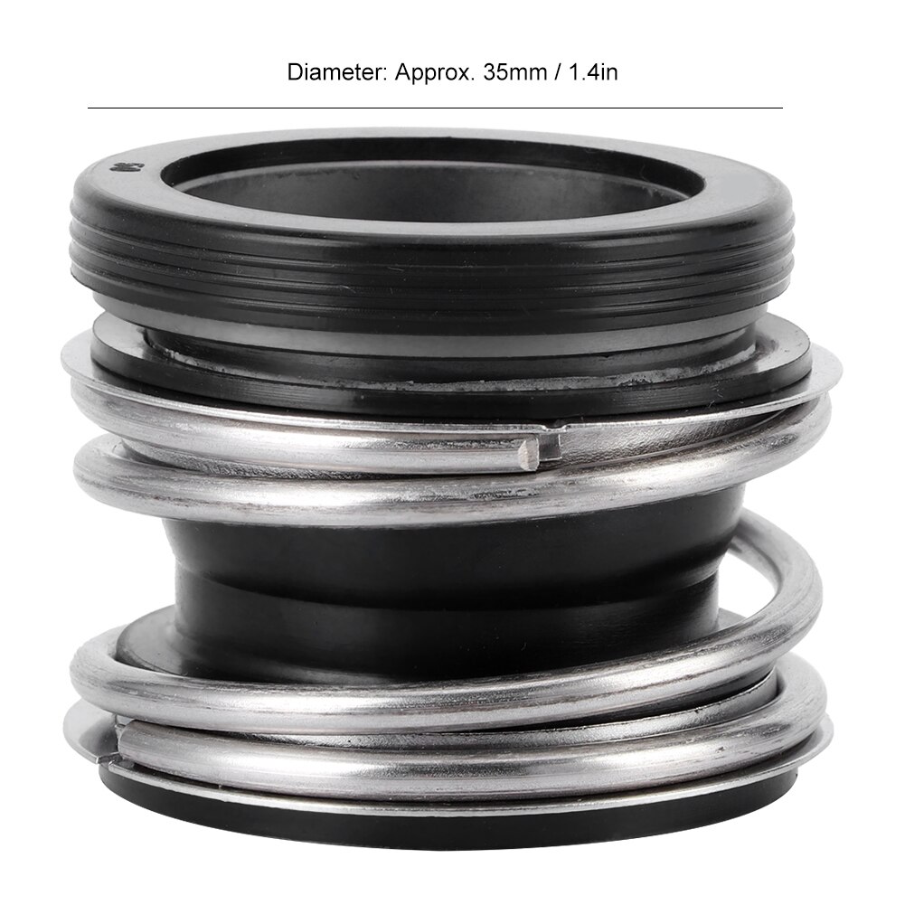 Wasser Pumpe Welle Dichtung Graphit Silizium Hartmetall Mechanische Abdichtung Ring Frühling MG1/109-35