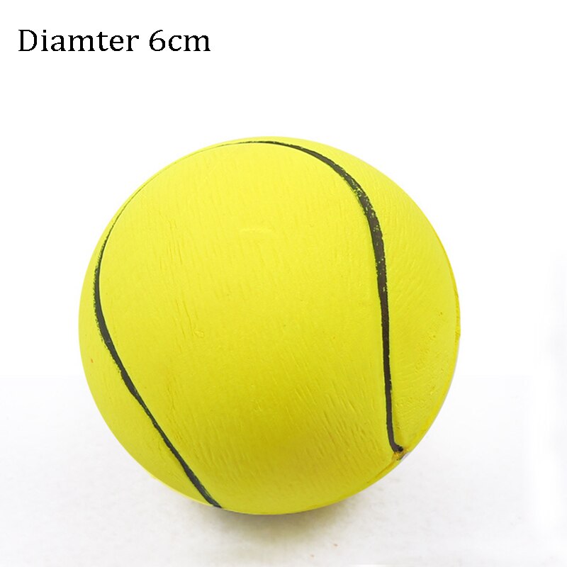1 st diameter 6cm pipiga hundboll leksaker för små hundar gummi tugga valp leksak hund prylar hundar leksaker husdjur brinquedo cachorro