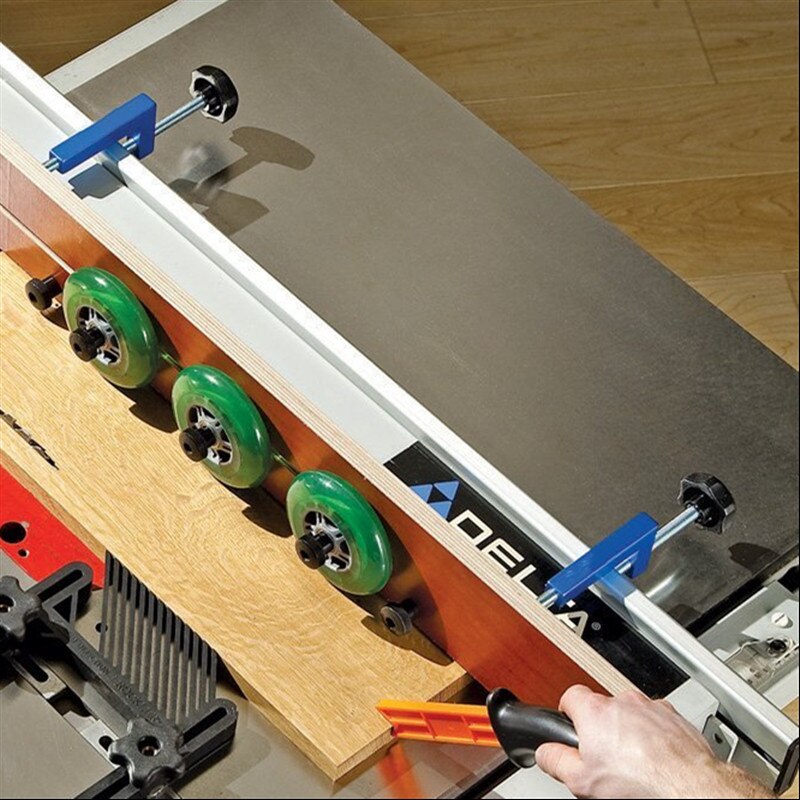 120mm 100mm multifunktionell träbearbetningsklämma aluminiumlegeringsfäste för träbänkar sågmaskiner träfräs