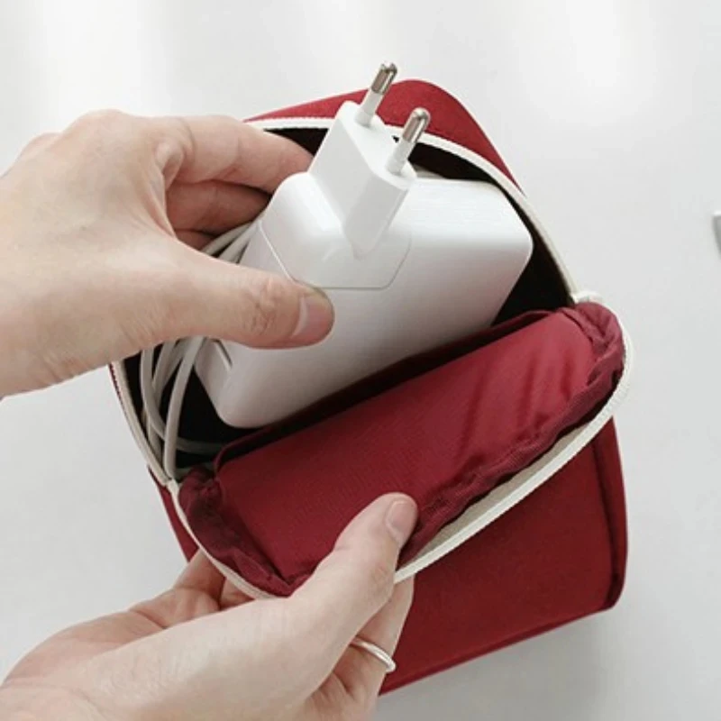 Sac de rangement de gadgets de voyage, sac de câble numérique Portable, accessoires électroniques, mallette de rangement, pochette pour batterie externe USB