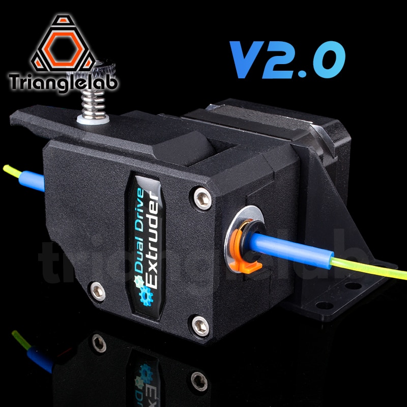 Extrusora BMG trianglelab de alto rendimiento, extrusora clonada Btech Bowden, extrusora de Doble accionamiento para impresora 3d para impresora 3D MK8