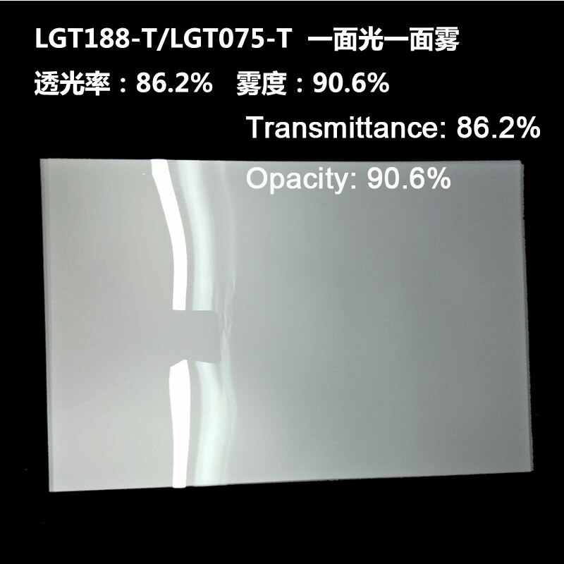 LCD screen, homogenizing film, flat panel light, LED light diffusing film, uniform light PET film, light guiding film